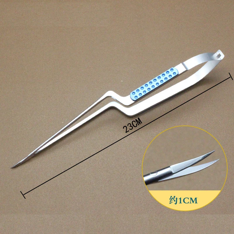 Ciseaux de micro neurochirurgie, instruments de microproporen acier inoxydable