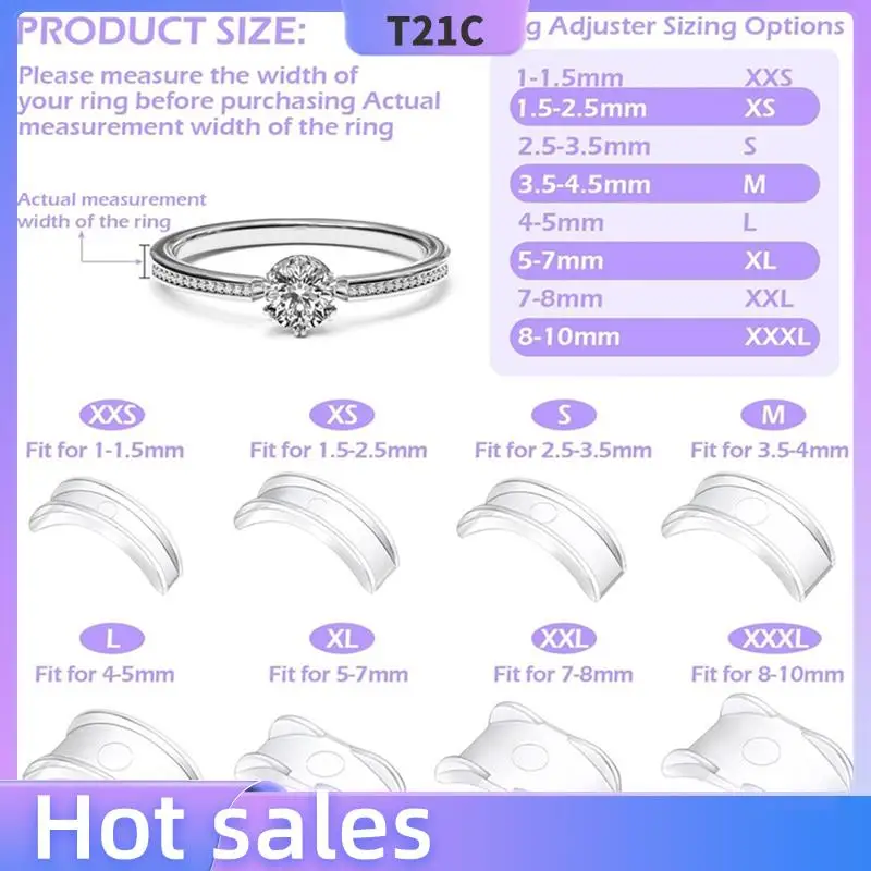 

T21C Регулятор размера кольца для инструмента измерения размера кольца Плагин Защитные ограждения кольца Регулятор размера кольца