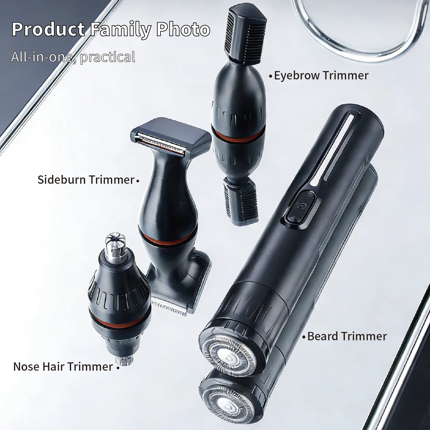 เครื่องโกนหนวดไฟฟ้า 4 in 1 สำห - Men Grooming Armpit Hair บทวิจารณ์และราคา
