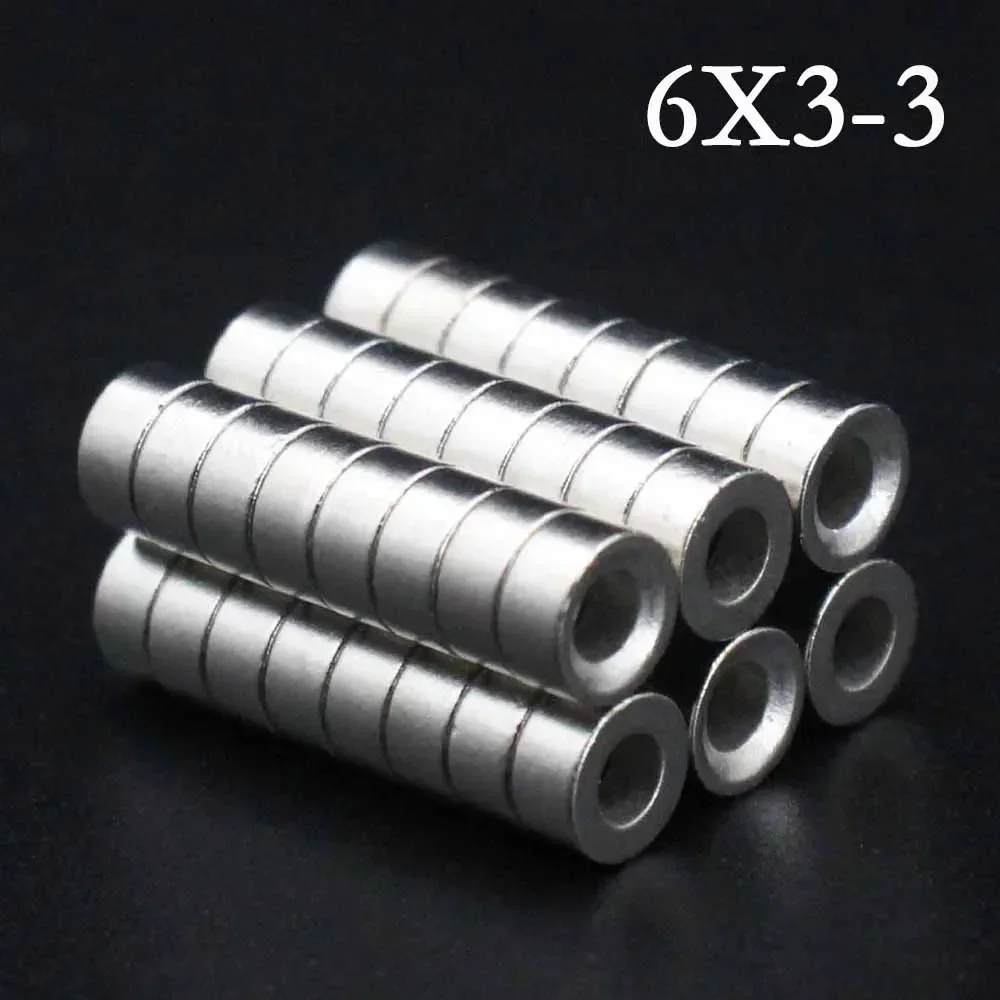 

5/10/20/30/40Pc 6x3-3 Neodymium Magnet 6mm x 3mm - 3mm N35 NdFeB Round Super Powerful Strong Permanent Magnetic imanes