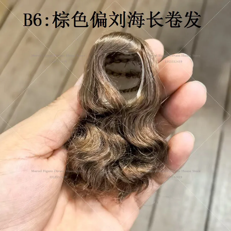 Haarabdeckung im Maßstab 1:6, austauschbare Perücke, Frisur, weibliches Zubehör für Gymtoys GACTOYS Superduck 12-Zoll-Actionfigur, Soldat