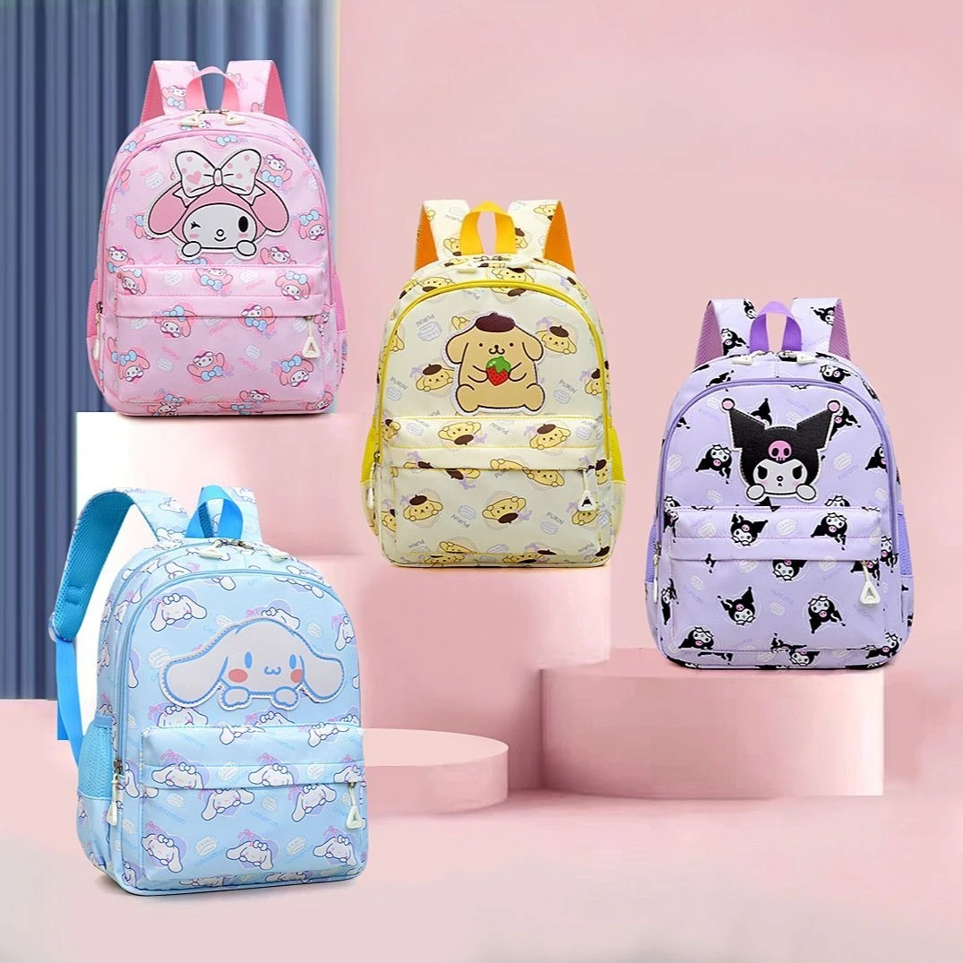 

Hello Kitty Kuromi Kids Backpack Cute Lightweight Large Capacity School Bag for Girls Travel Preschool