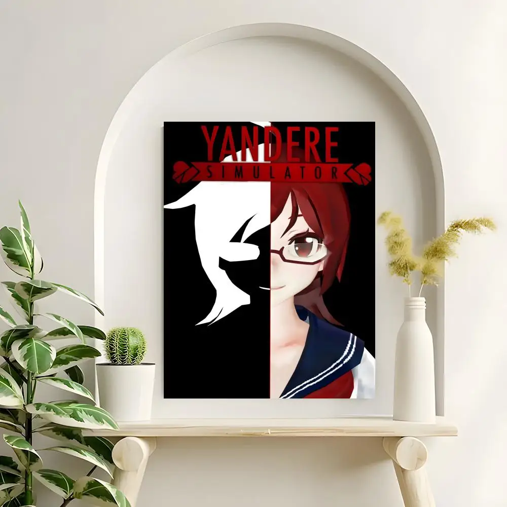 Game Yandere Simulator Poster Hochauflösende Poster-Aufkleber, geeignet für Schlafzimmer, Wohnzimmer, Heimdekoration – Detail 23
