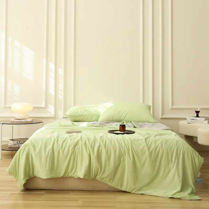 

Cool Blanket Breathable Cool Quilt Double sided Cool Fabric Lightweight Machine Washable Water Washable Air Conditioning Quilt