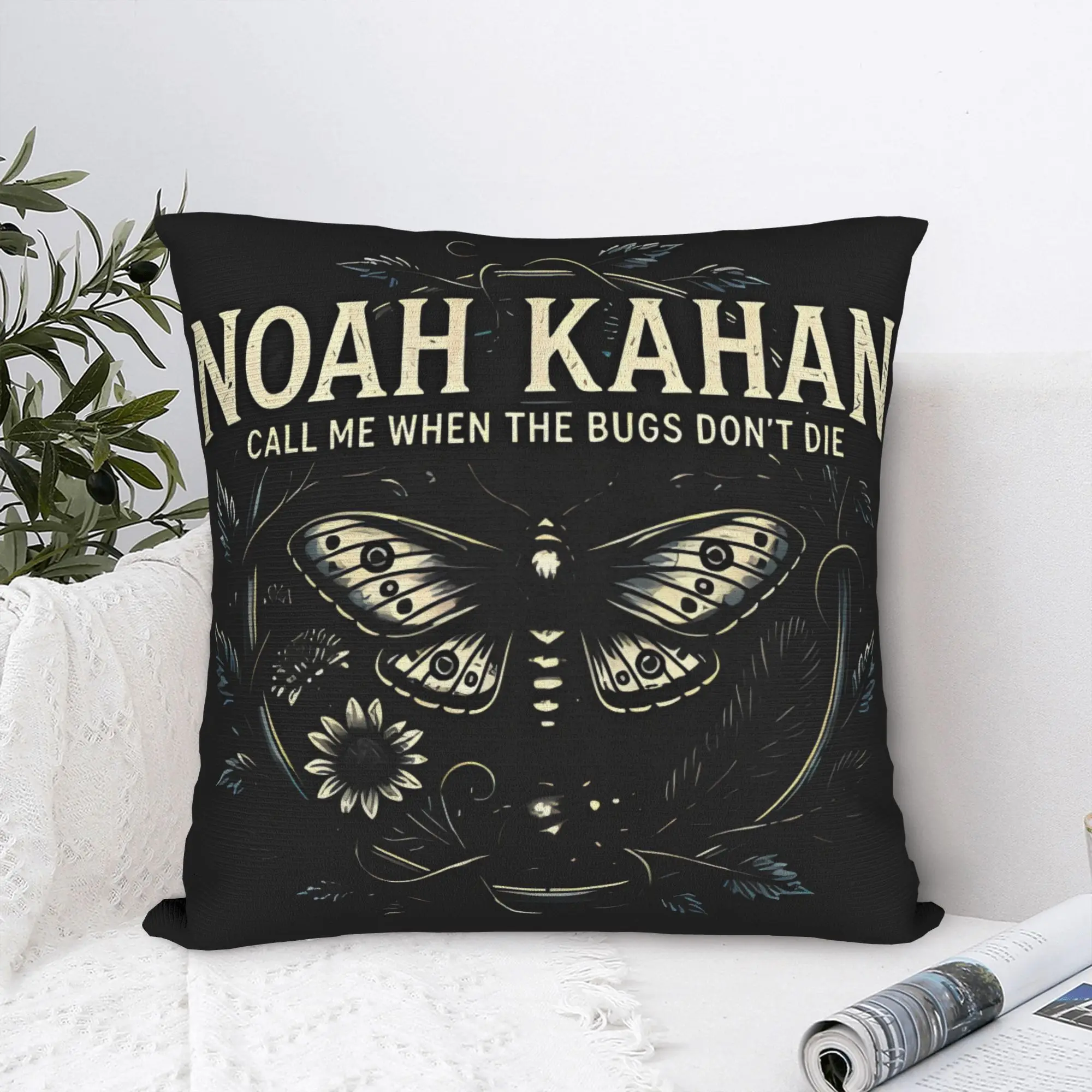 Pillow Cover Noahs Kahans Art Bootleg Merch  Funny Pillow Case For Couch Sofa Bedroom Pillowcases