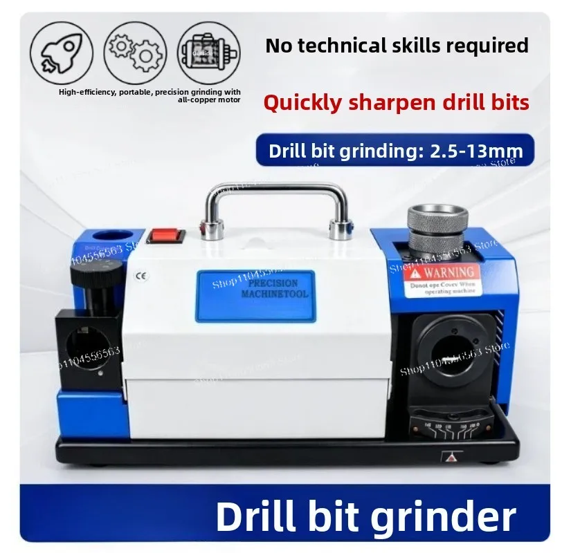Twist Drill Bit Grinder, Fully Automatic Tungsten Steel Drill Bit Sharpening Grinding Machine