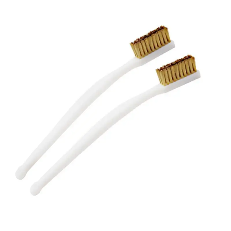 3D Printer Cleaner Tool Copper Wire Toothbrush Copper Brush Handle For Nozzle Heater Block Hotend Cleaning Hot Bed Parts