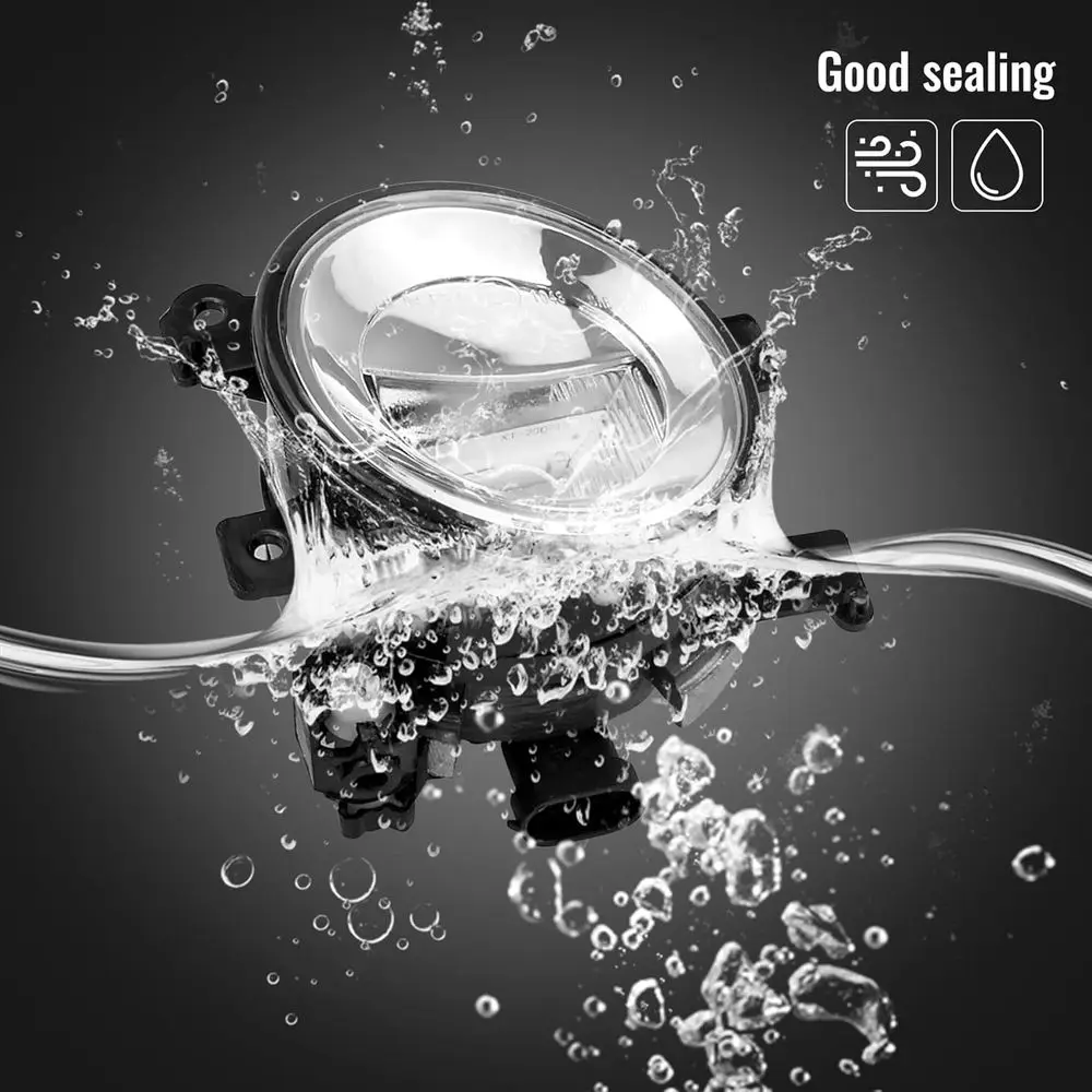 زوج من مصابيح الضباب المصد الأمامي لسيارة إنفينيتي Q50، QX50، QX60، QX80 - مجموعة جانبية للسائق والركاب