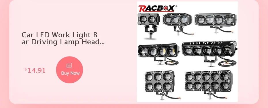 6D-Linsen-LED-Arbeitsscheinwerferleiste 6 Zoll LED-Leiste Offroad-Zusatz-Fahrlicht Nebelscheinwerfer für Motorrad, Pickup, ATV, SUV, UTV, LKW 12V 24V – Detail 5