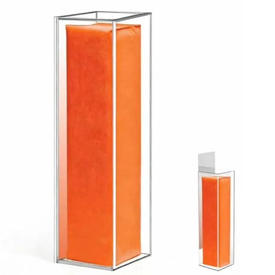 

Acrylic Football End Zone Pylon Display Case With Mirrored Football Pylons Display Box For Football Marker Pole Use, 4.92" X 4.
