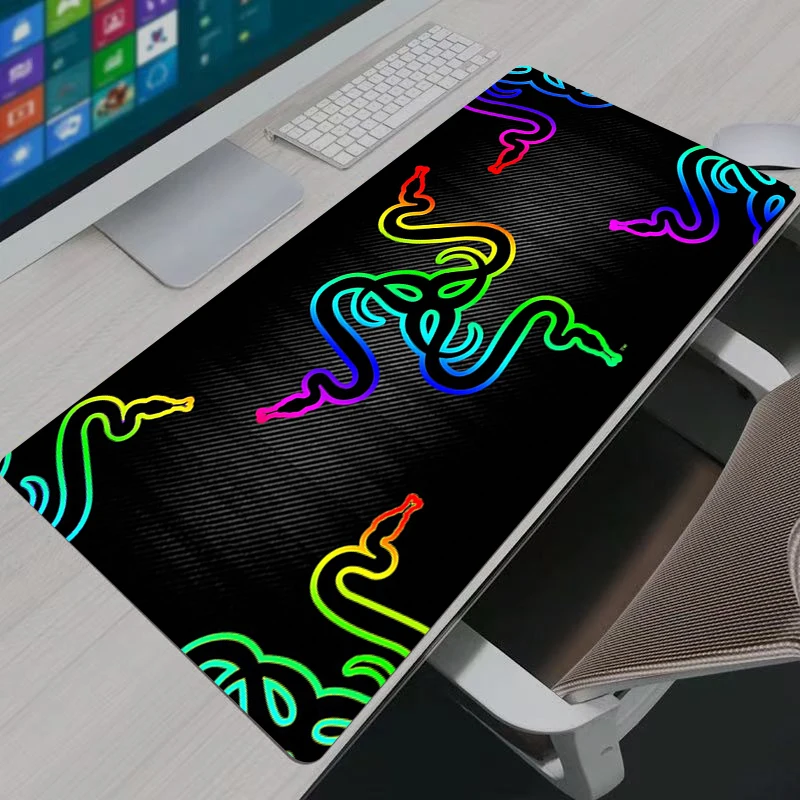 لوحة ماوس جديدة Razer XXL مطاطية كبيرة للكمبيوتر الشخصي لوحة ماوس ألعاب مسند ماوس للألعاب حصيرة لوحة المفاتيح للكمبيوتر المحمول حصيرة هدايا مكتبية #4
