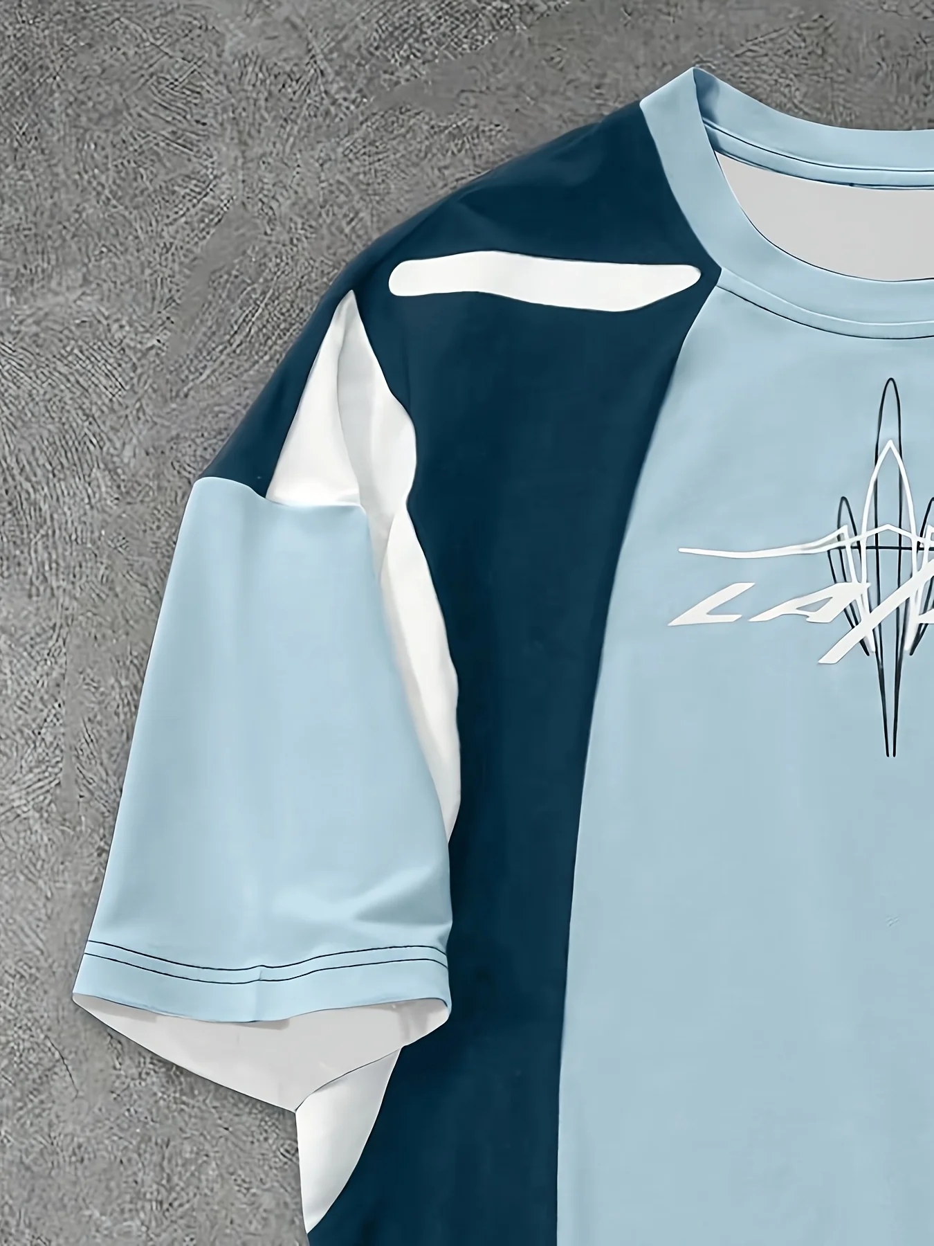 Das neue Herren-T-Shirt für den Sommer 2025 mit 3D-Druckmuster, digitale Baseball-Jacke, lässige Sportbekleidung, Polyester-Herren-T-Shirt – Detail 7