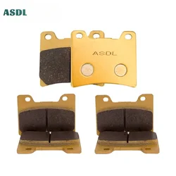 Motorcycle Front and Rear Brake Pads For Yamaha FZR 600 R 1994-1995 TDM 850 1996-2001 V-MAX 12 1993-2003 FZR1000 EXUP 1000