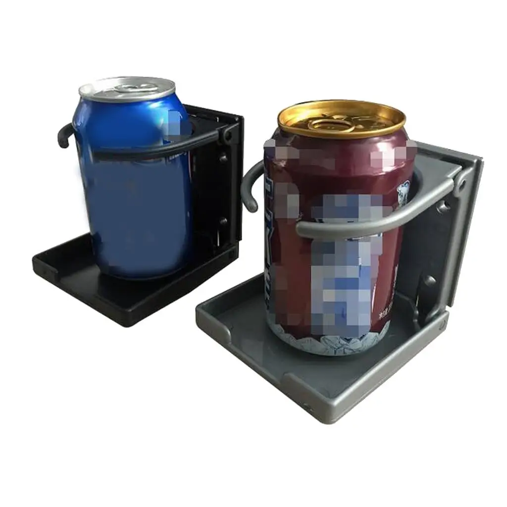 Plastic Drink Holder Foldable Water Bottle Organizer Space Saving Cup Rack for Foosball Table