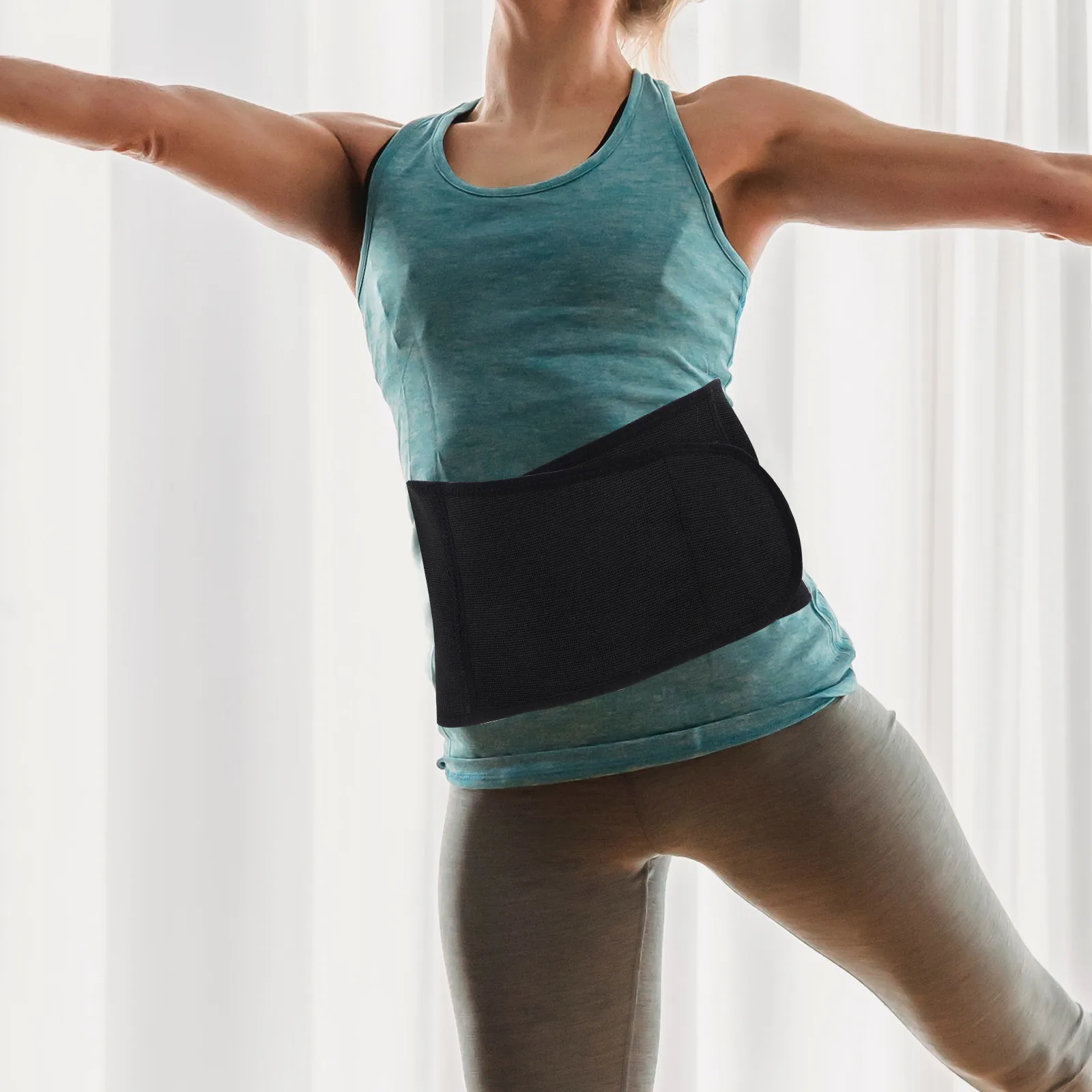 

Thermal Waist Support Belt Adjustable Waist Warm Strap for Lumbago Menstrual Pain Arthritic Stomachache Windproof Breathable
