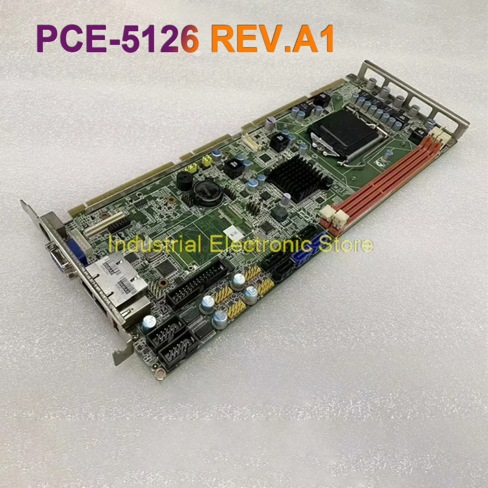 For ADVANTECH Industrial Motherboard PCE-5126QG2 Dual Network Port PCE-5126 REV.A1