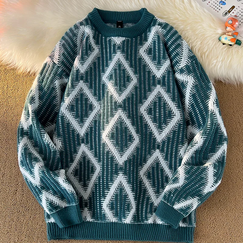 

Термальная рубашка с круглым вырезом, повседневный базовый вязаный свитер для мужчин и женщин, теплая осенне-зимняя толстовка, пуловер с длинными рукавами, новое модное пальто