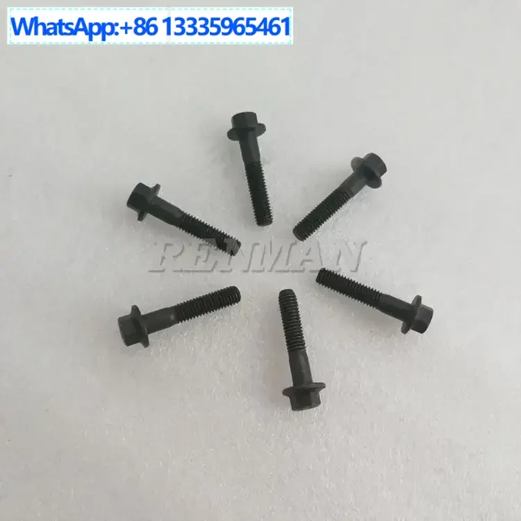 

50Pcs Dongfeng Cummins hexagonal flange bolts 3900628 diesel engine bolts