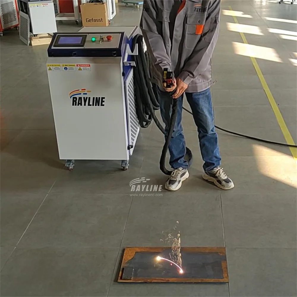 1500W 2000W 3000W Continuous CW Fiber Laser Cleaning and Texturing Machine For Rust Removal Cleaning Oil Paint Metal Cleaning