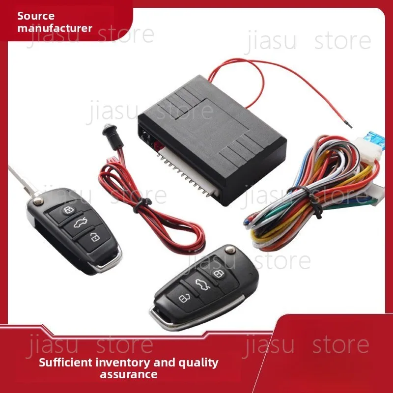 

12V Car Keyless Entry System Remote Trunk Release Folding Key