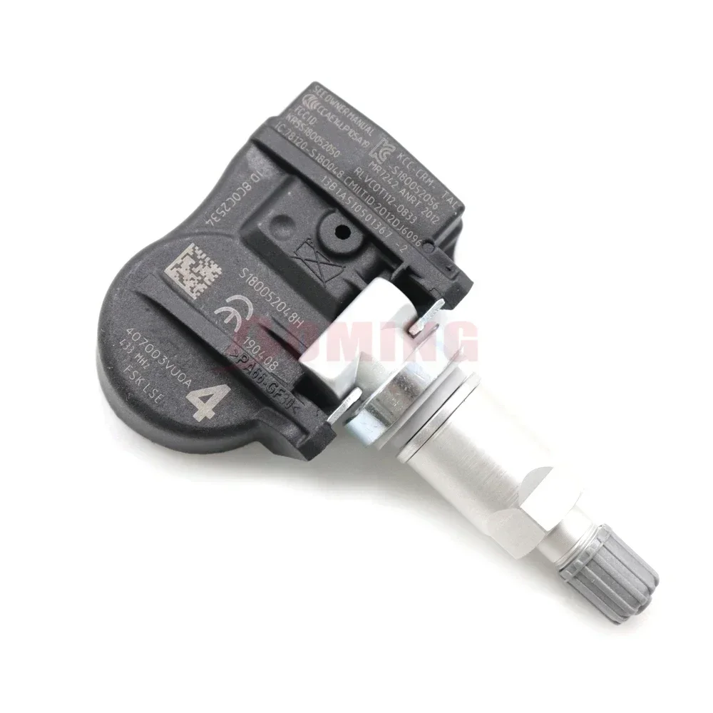 40700-3VU0A TPMS Tire Pressure Sensor For Infiniti QX50 For Nissan X-Trail Sylphy Altima For Renault Megane IV 433MHz 407003VU0B