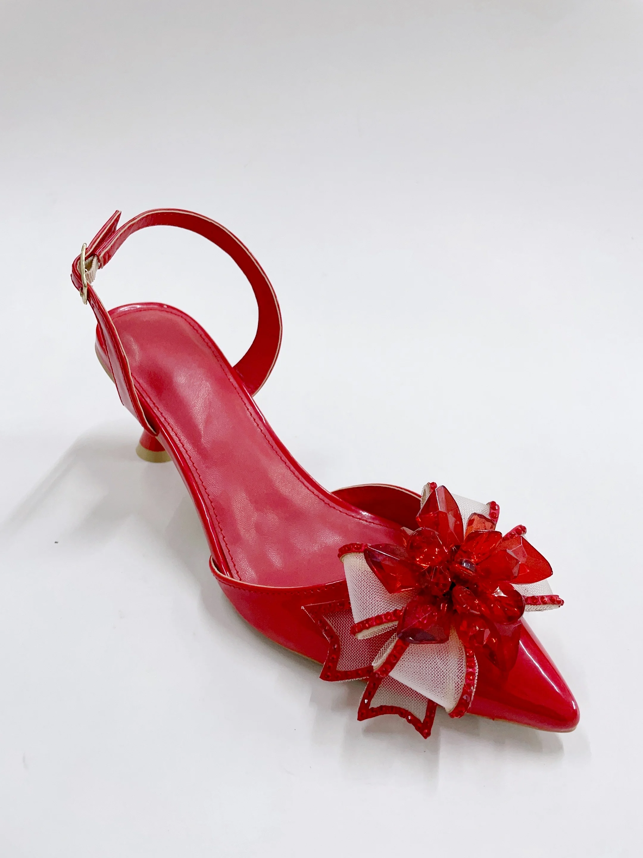 

INSIGHTLINK/Роскошные брендовые женские туфли на высоком каблуке с цветочными кожаными сандалиями, женские модельные сандалии на шпильке с острым носком, вечерние