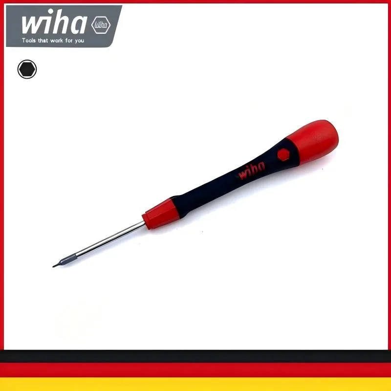 

Прецизионные мини-отвертки WIHA NO.263P - для очков/часов/ПК/телефонов, совместимость с шестигранными битами, противоскользящая рукоятка