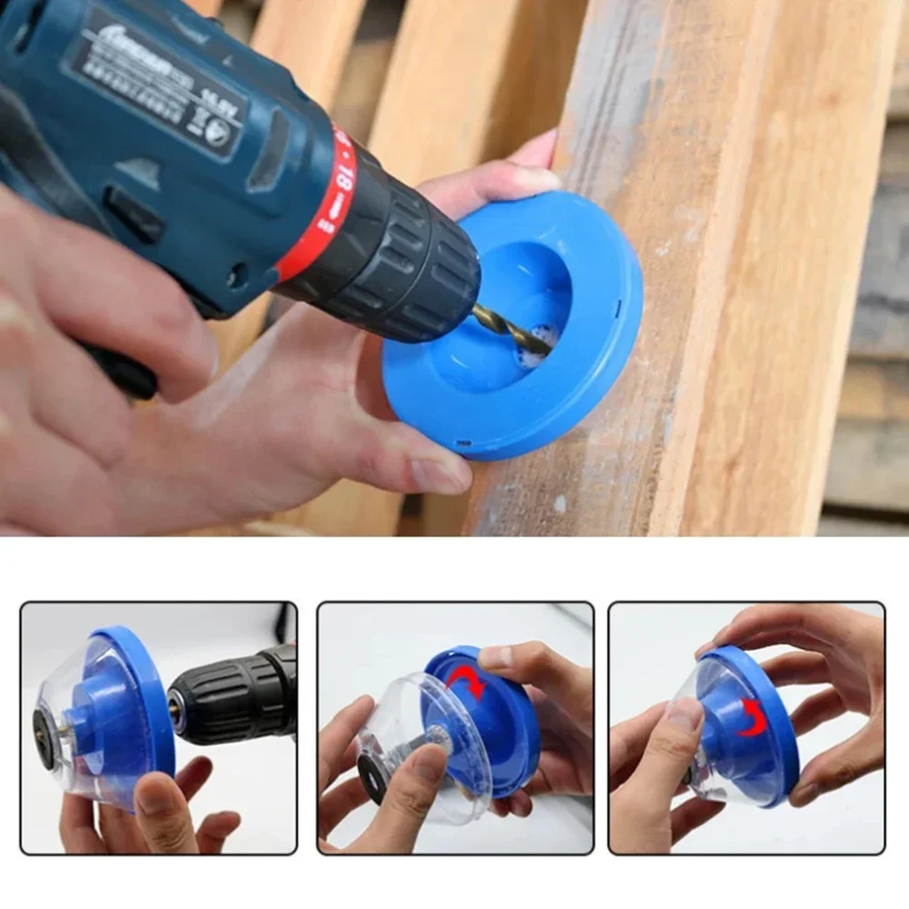 

1pc Electric Drill Dust Collector Household Mpact Hammer Dust Collector Drilling Dustproof Device Power Tool Accessories