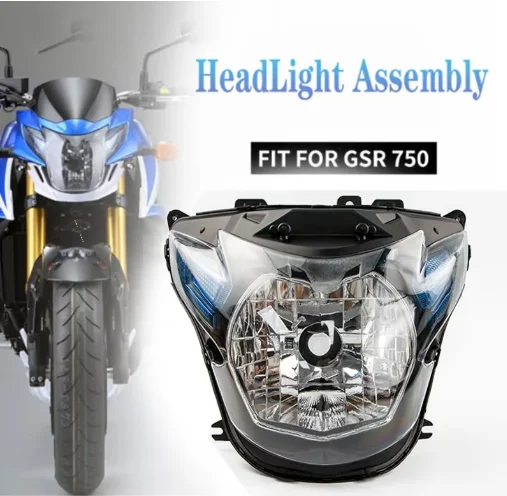 

Мотоциклетная фара в сборе, фара, подходит для Suzuki GSR750 GSR 750 GSR-750 2011-2017 2012 2013 2014 2015 2016