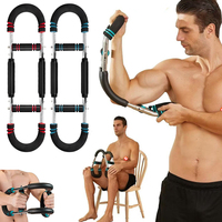 Twister Arm Trainer Adjustable Chest Workout Equipment U-Shaped Power Twist Arm Trainer Spring Resistance Home Fitness Equipment