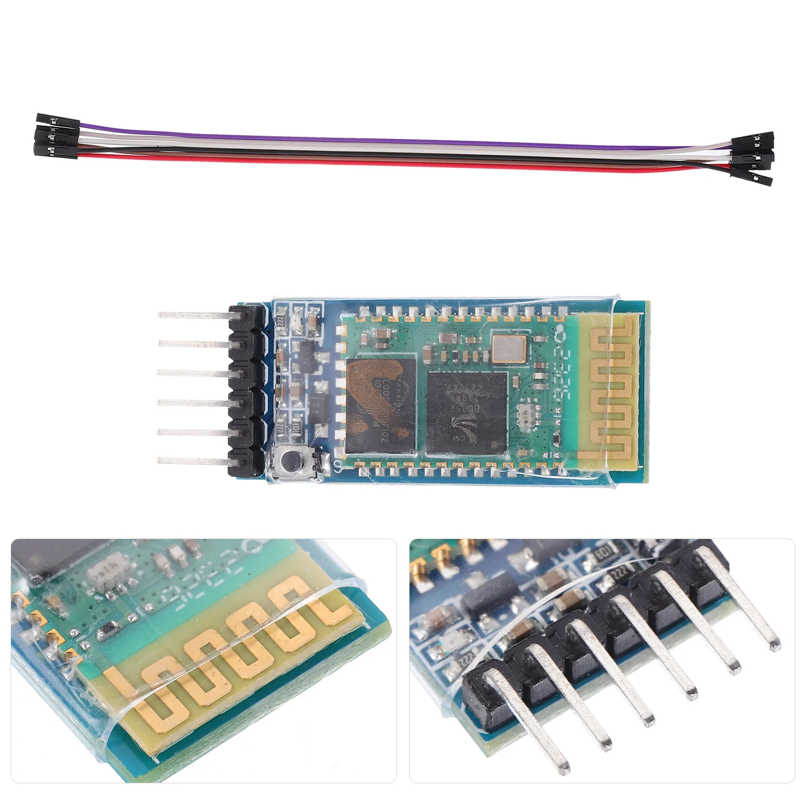 

6 set Wireless Serial 6 Wireless Module Pin Transceiver Master For 3.6V-6V Teaching Equipment