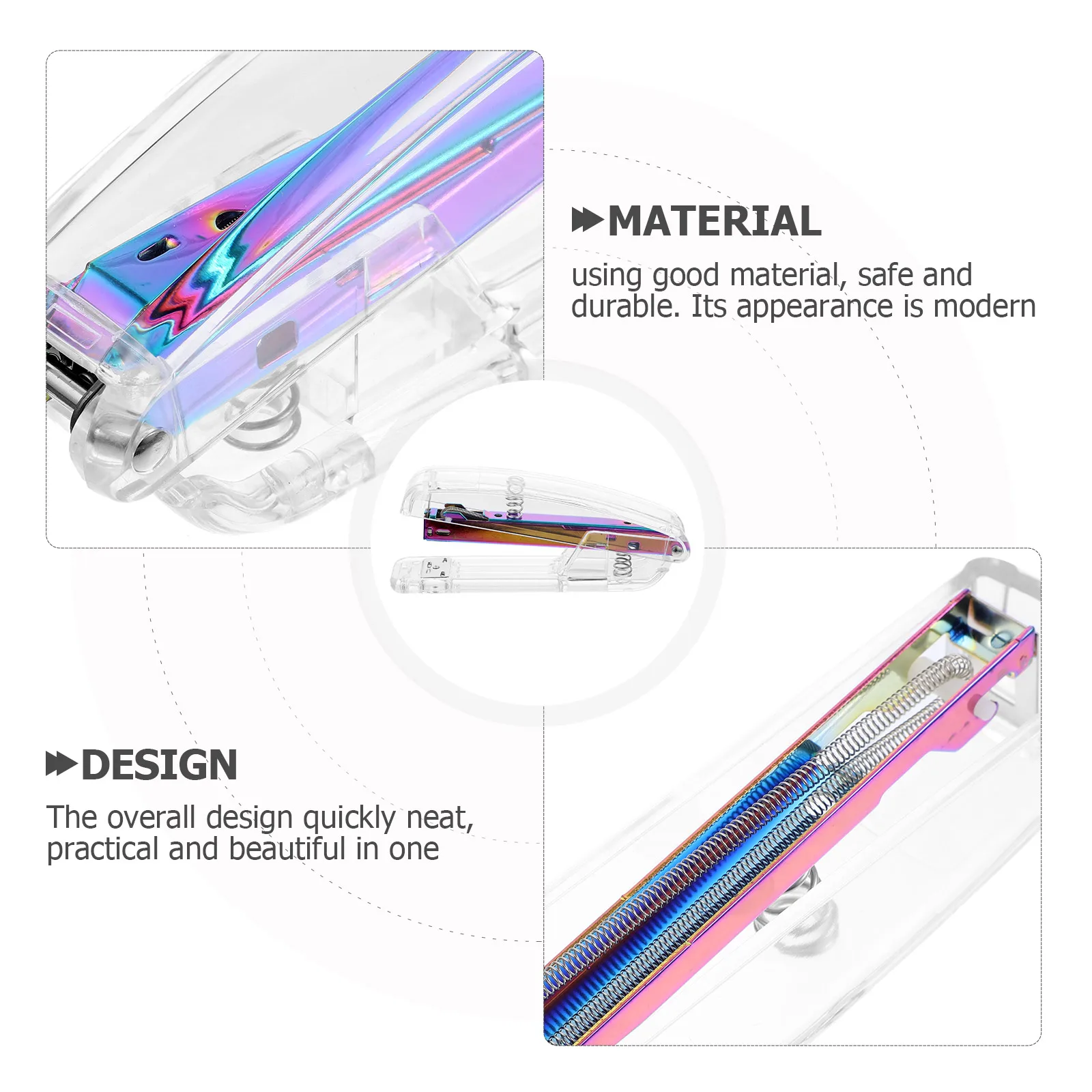 

Cute Stapler Child Office Supplies for Desk Desktop Paper Handheld