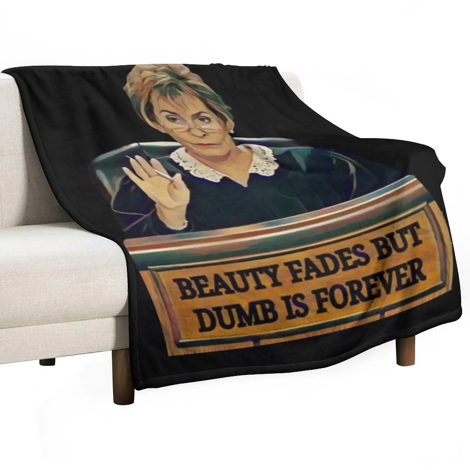 Judge Judy Throw Blanket sofa bed Flannel Large Designers Thermal Beautifuls Blankets