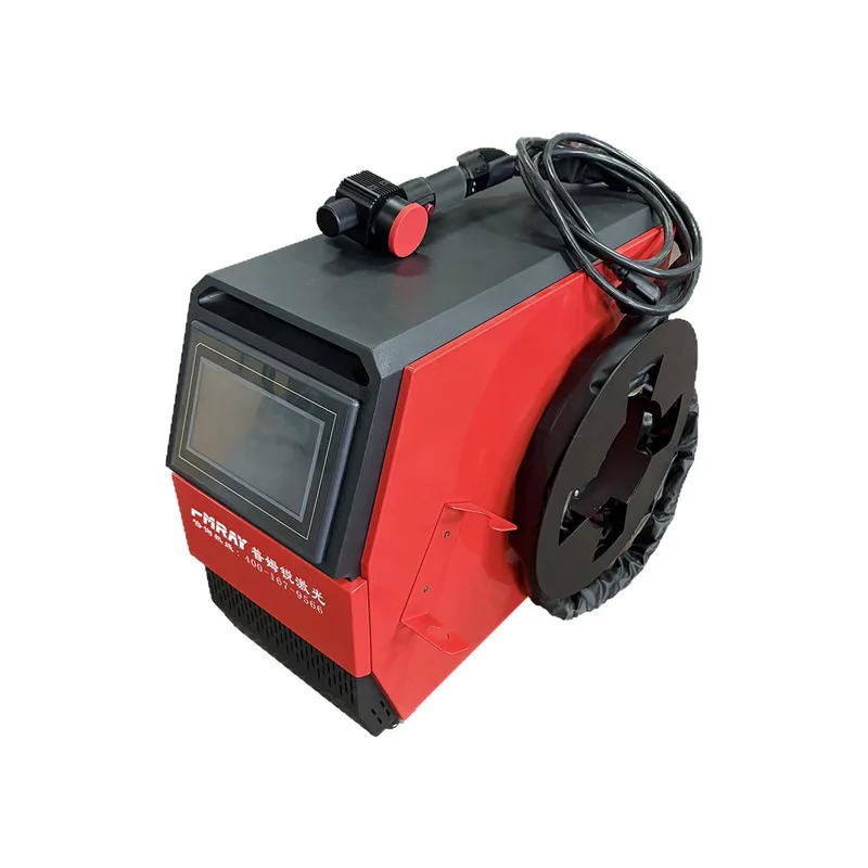 Rimozione ruggine e vernice laser piccola macchina per la pulizia industriale portatile portatile