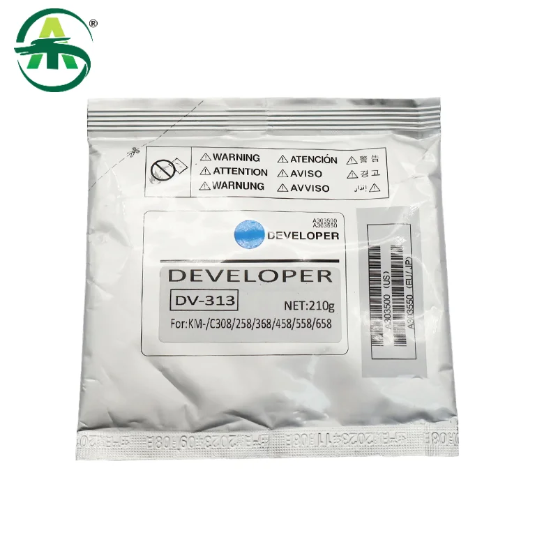 1PC DV313 Developer Powder for Konica Minolta Bizhub C308 C368 C458 C558 C658 C258 308 368 458 558 Import High Quality