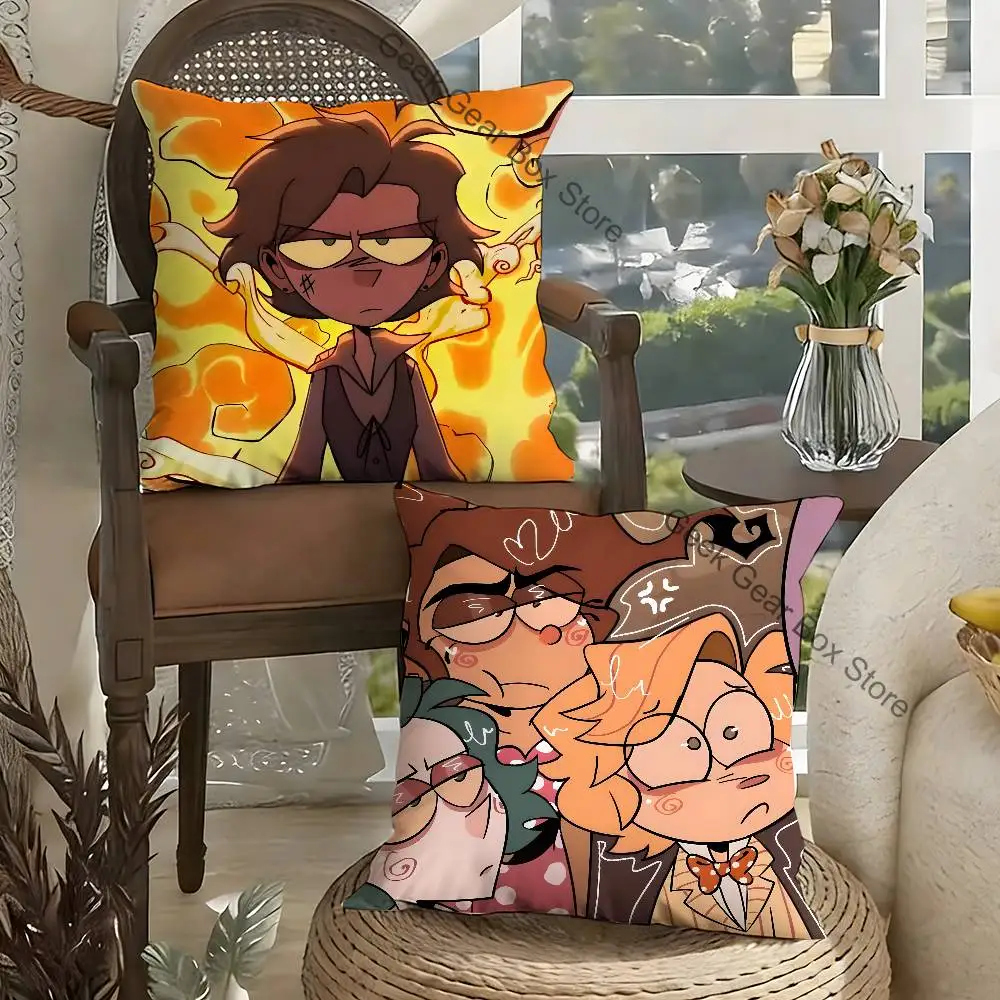 

Stone R-RamshackleS Pillow Case For Sofa Decor Car Office Room Printing Cushion Cover Decorations and Protector