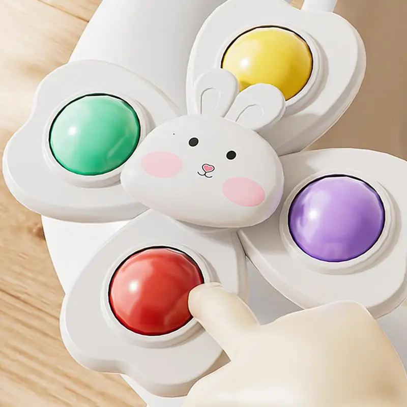 Sedile da bagno per bambino Supporto da bagno per bambino Sedile da bagno antiscivolo con giocattoli rotanti per 1-3 anni Per il comfort del bagno per l'hotel