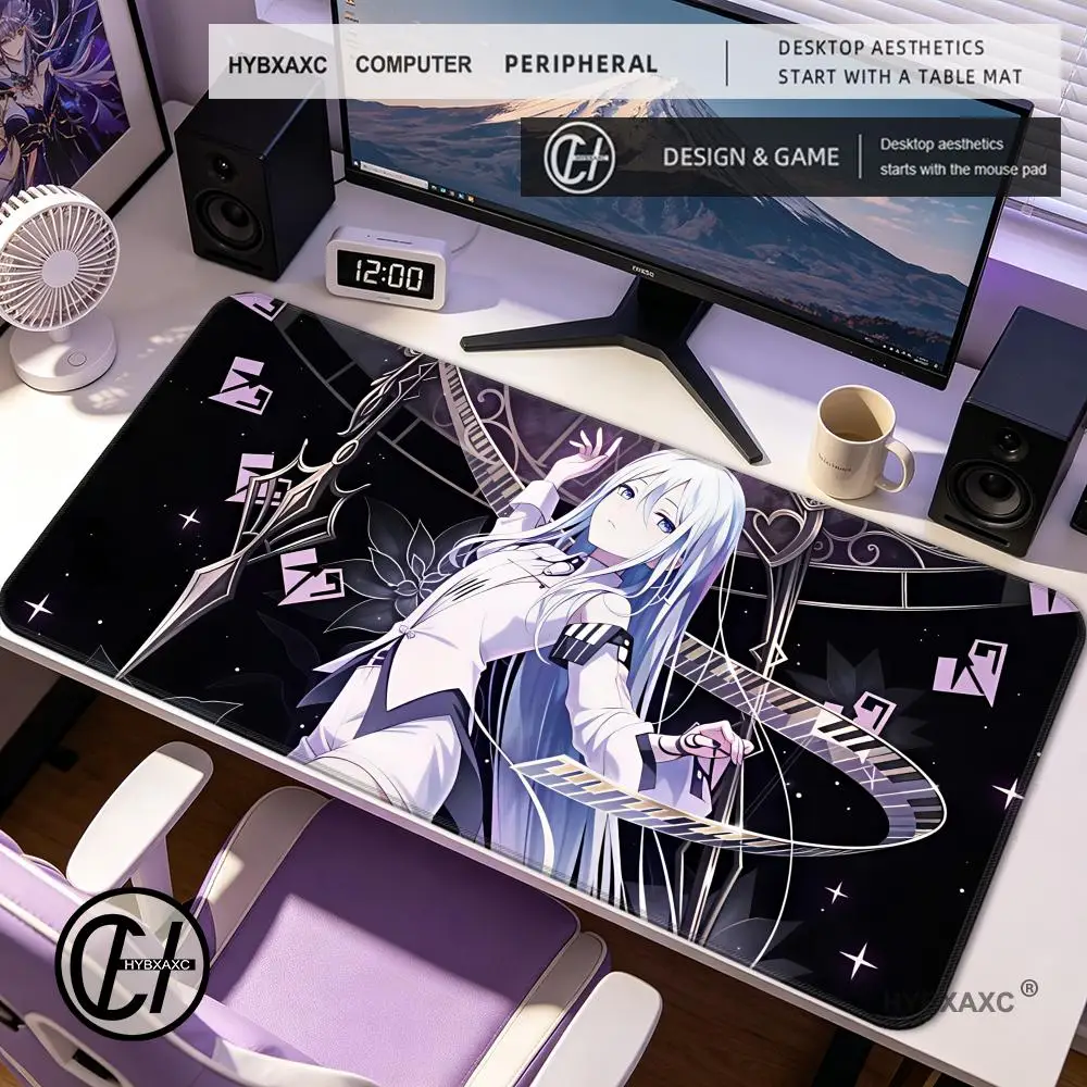 

HYBXAXC Project Sekai C-olorful S-tage World Link 25-ji Nightcord de Kanade Mafuyu Ena Mizuki Keyboard Mouse pad Gaming