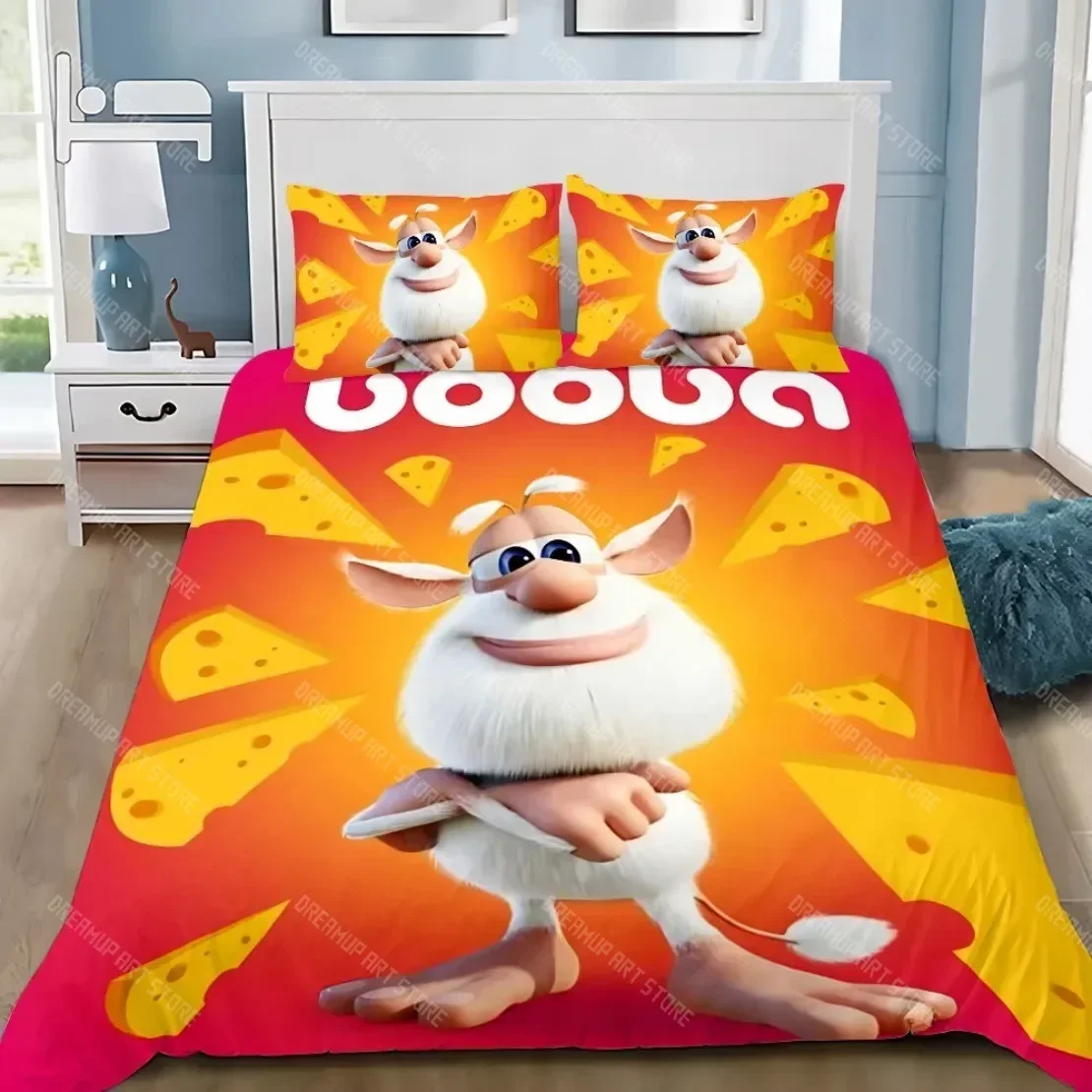 2026 Cartoon B-Boobas Funny Bedding Set B-Boobas Duvet Cover Pillowcase Boy Girl Bedroom Decoration Children Gift Single Double