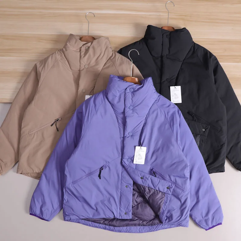 

High-End Japanese Sle Thiened 90 down Polyester Fiber Outdoor Windproof Warm Du down Jaet Men's Ci Casual Commute