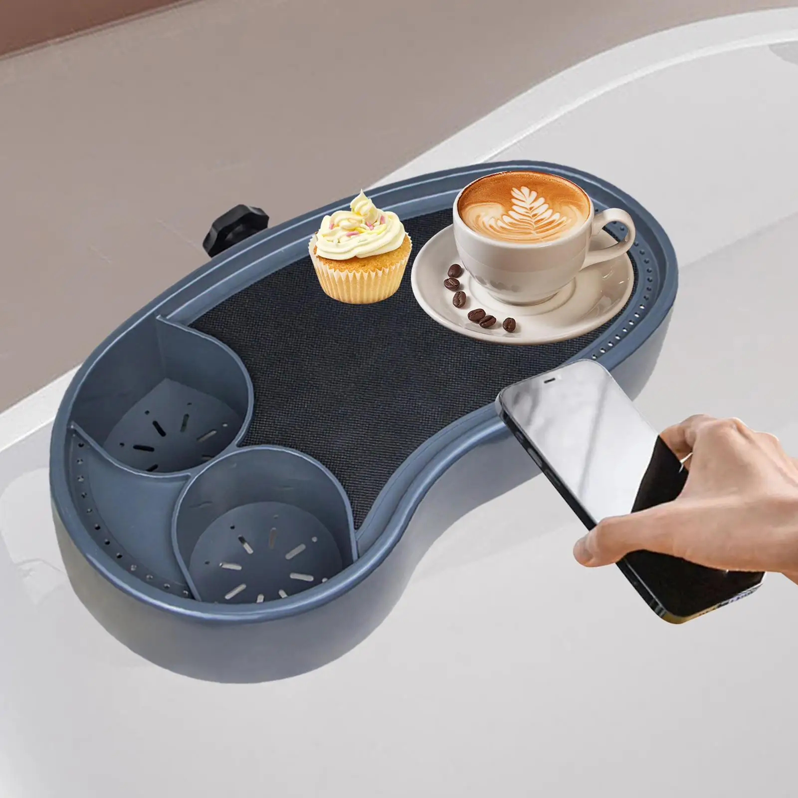 

Adjustable Hot Tub Tray Hot Tub Drink Holder for Aboveground Bathtub Spas