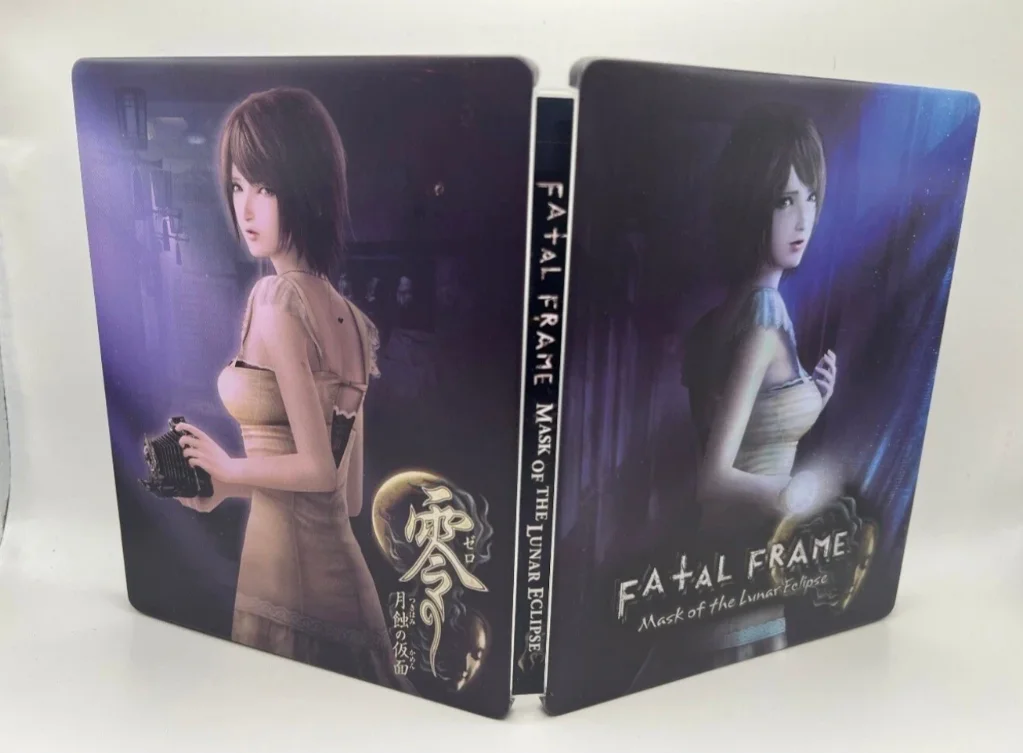 月食の死神フレームマスク-カスタムメイド-g2-スチールブックケース-ps4-ps5-xbox用-ゲームなし