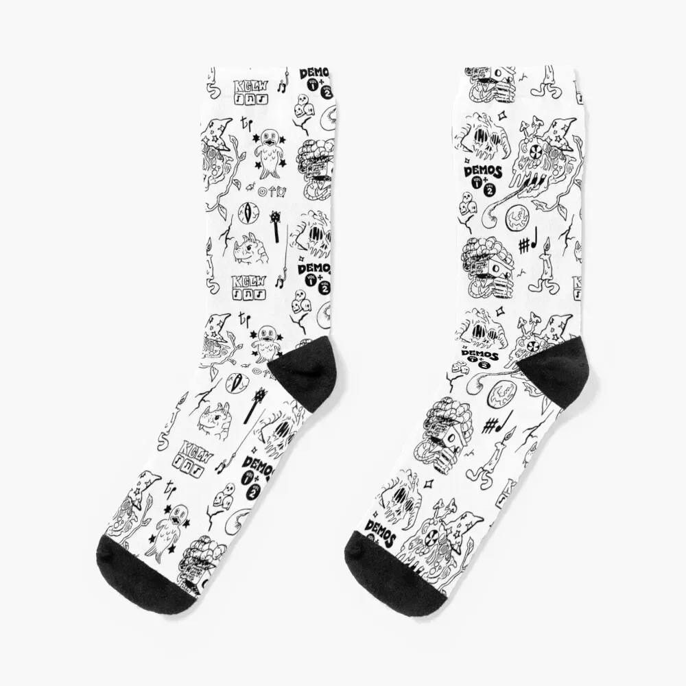 King Gizzard and The Lizard Wizard Demos Vol 1 and 2 Socks cute custom sports crazy floor Socks Men's Women's