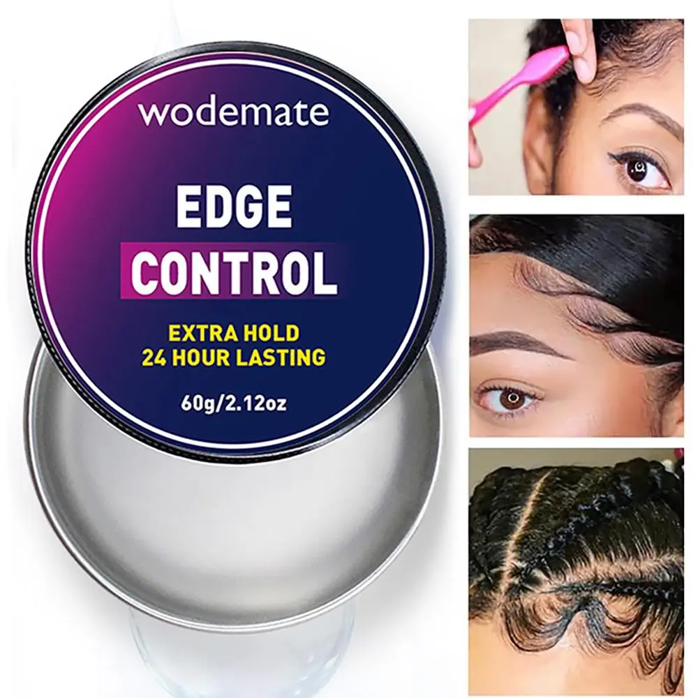 

Styling Hair Wax Edge Control Strong Hold Hair Styling Small Pieces Hair Wax No Flakes Styling Cream For Lace Front Wig Hair