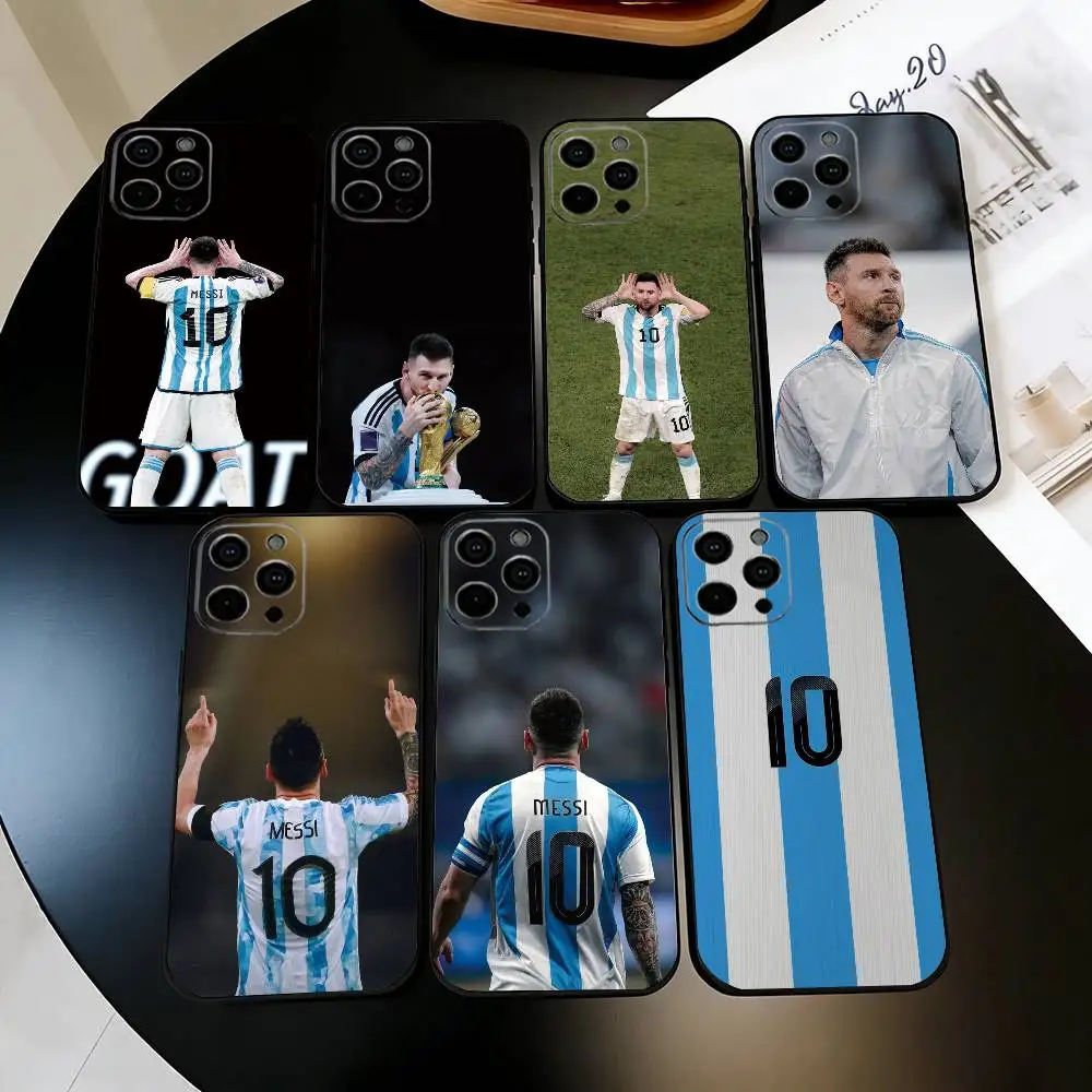 

F-Football Lionel Messi-10 Phone Case For iPhone 17, 16,15,14,13,12,11 Plus,Pro Max, Others Soft Black Cover