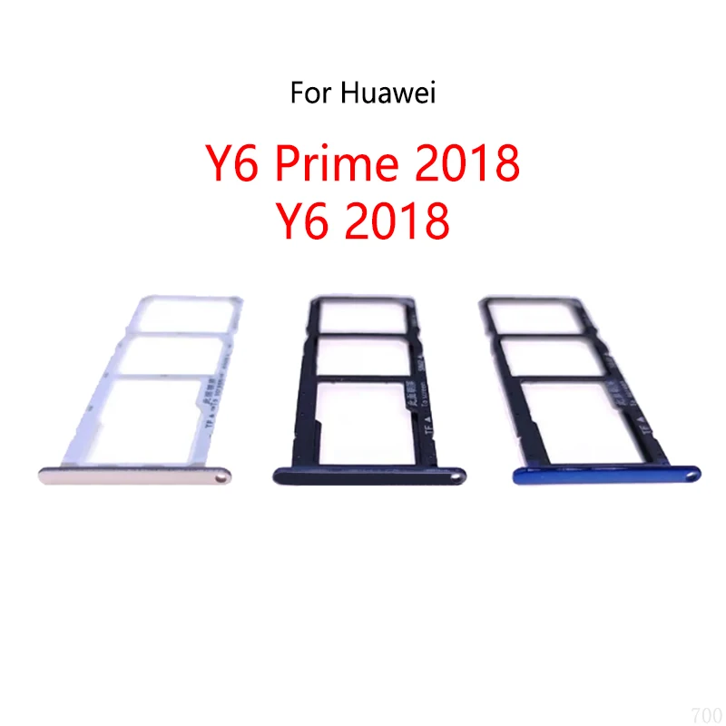 For Huawei Y6 2018 / Y6 Prime 2018 New SIM Card Slot Tray Holder Sim Card Reader Socket
