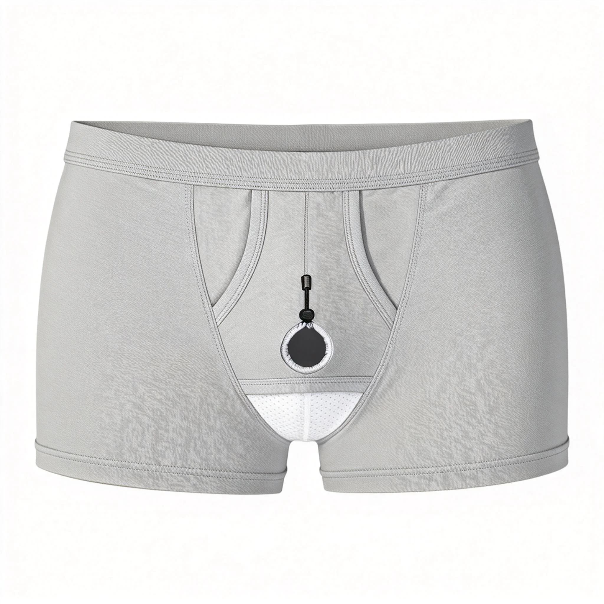 Man Physical Therapy Boxers Health Care Underwear Open Hole Crotch String Lingerie Panties Outdoor Sport Prolong Long Time