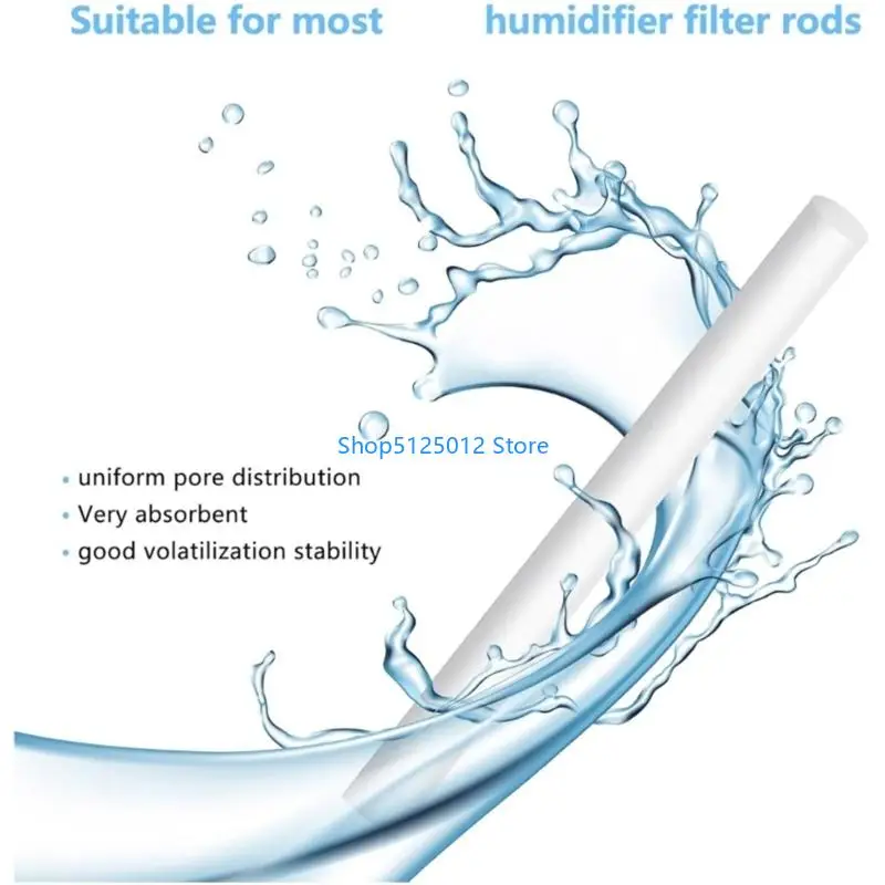 حزمة G8TC من 50 مرطب الفتيل تعبئة مرشحات القطن العصي لناديات ضباب بارد