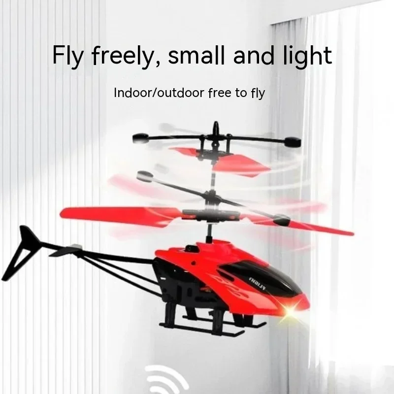 Cross border Remote-Controlled Helicopter Electric Model Toy S107h Four Channel Fixed Height Remote-Controlled Aircraft As Gift