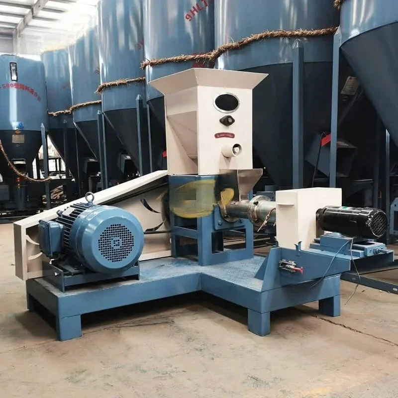 Cameroon Floating Feed Extruder Machine Fish Feed Pellet Machine Fish Feed Extruder